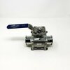 Qsm Ball Valve 2 Tri-Clamp 316LSS EA-33NF-SN-2